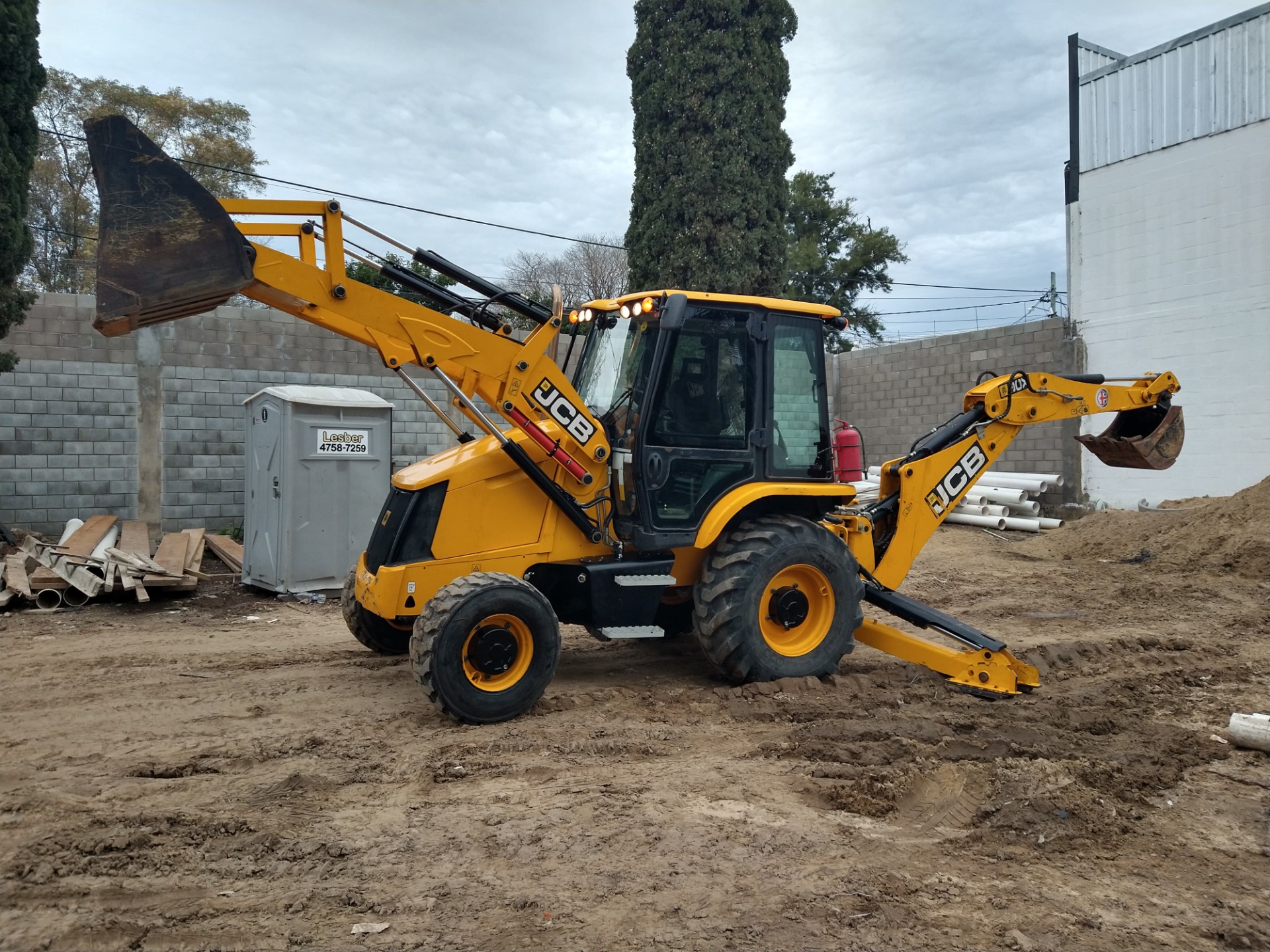Mini Retropala RETROPALA JCB 3CX 4X4 LH 2021 :: patagoniavial